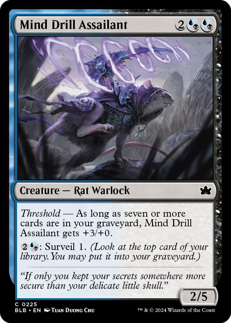 Mind Drill Assailant (225) [BLB] - MTG Single