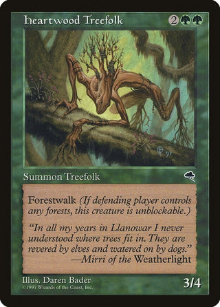 Heartwood Treefolk (233) [TMP] - MTG Single