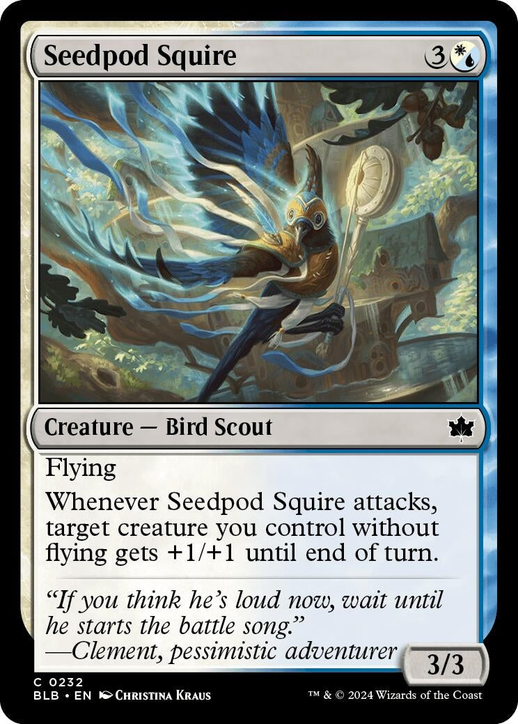 Seedpod Squire (232) [BLB] - MTG Single