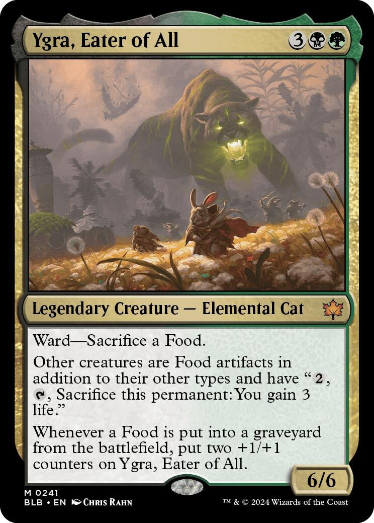 Ygra Eater of All (241) [BLB] - MTG Single