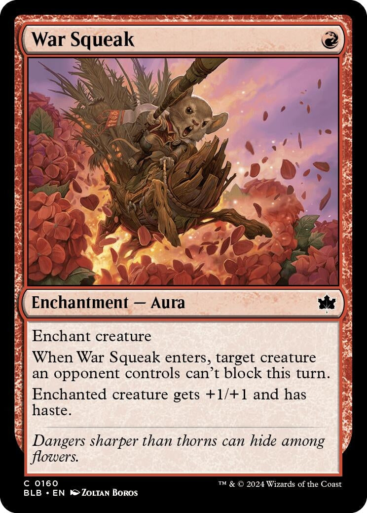 War Squeak (160) [BLB] - MTG Single