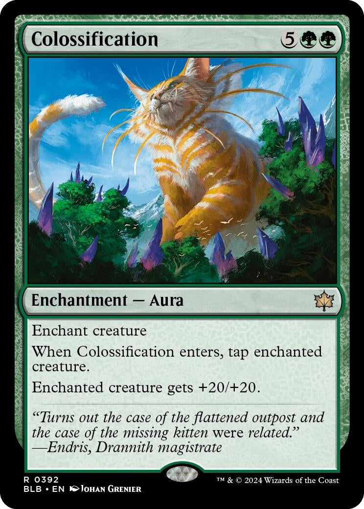 Colossification (392) [BLB] - MTG Single