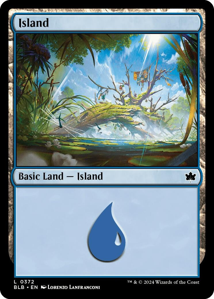 Island (0372) (372) [BLB] - MTG Single