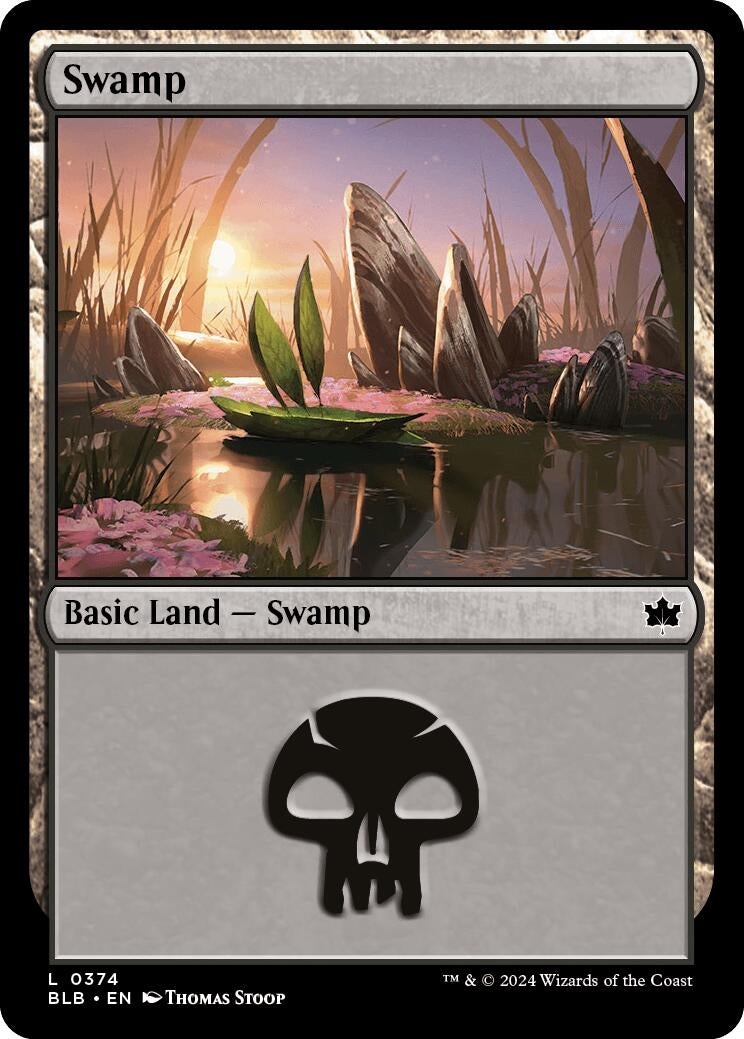 Swamp (0374) (374) [BLB] - MTG Single