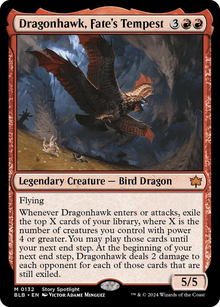 Dragonhawk Fate’s Tempest (132) [BLB] - MTG Single