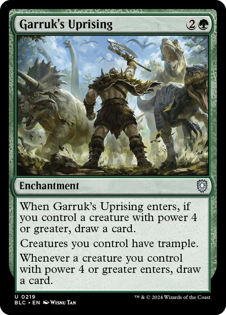 Garruk’s Uprising (219) [BLC] - MTG Single