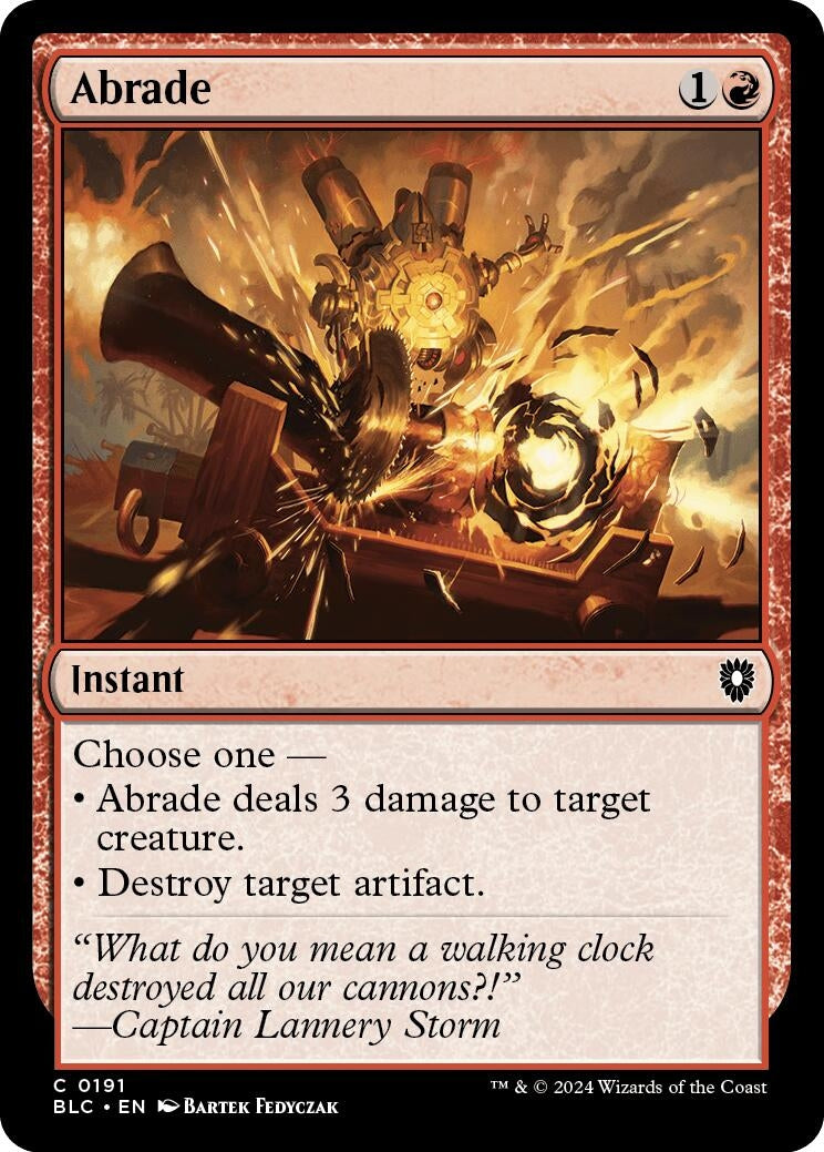 Abrade (191) [BLC] - MTG Single