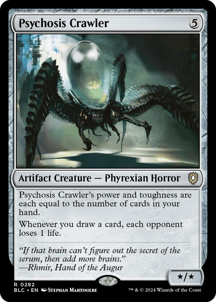 Psychosis Crawler (282) [BLC] - MTG Single