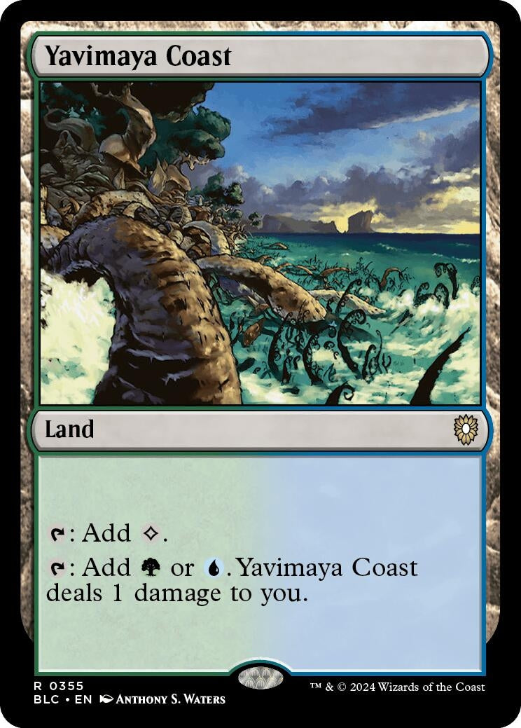 Yavimaya Coast (355) [BLC] - MTG Single