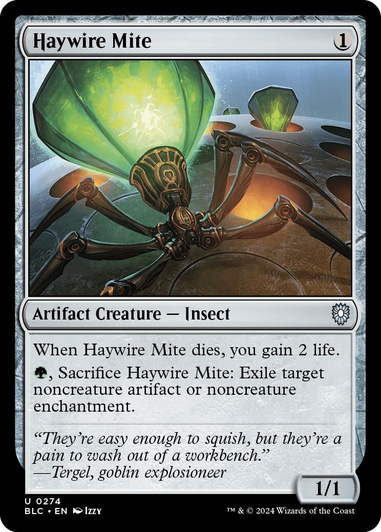 Haywire Mite (274) [BLC] - MTG Single
