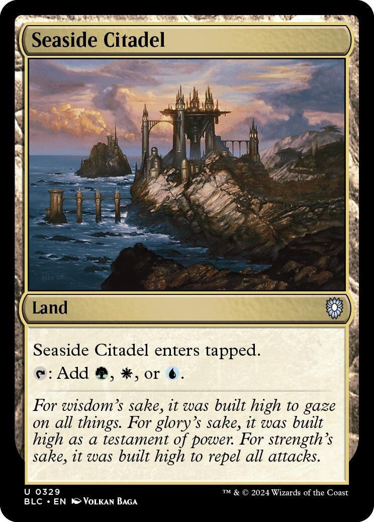 Seaside Citadel (329) [BLC] - MTG Single