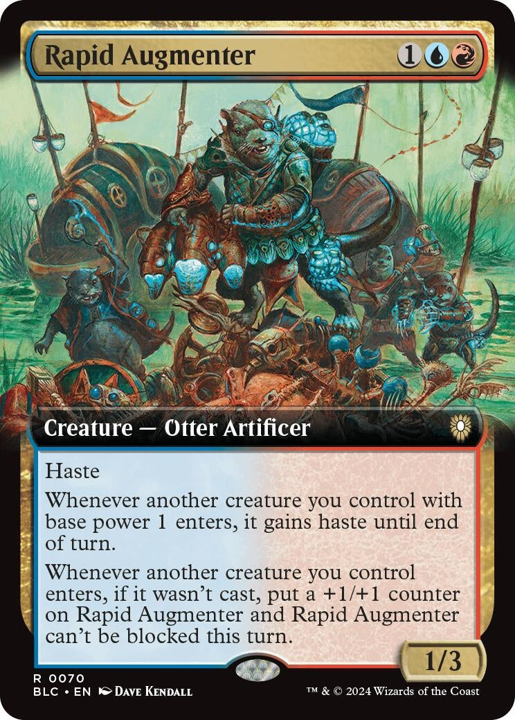 Rapid Augmenter (Extended Art) (70) [BLC] - MTG Single