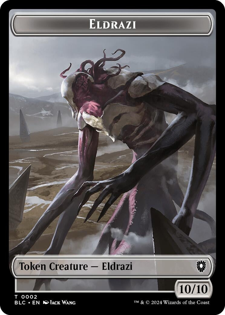 Eldrazi // Clue Double-Sided Token (0) [BLC] - MTG Single