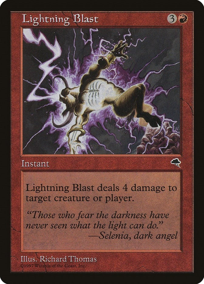 Lightning Blast (185) [TMP] - MTG Single