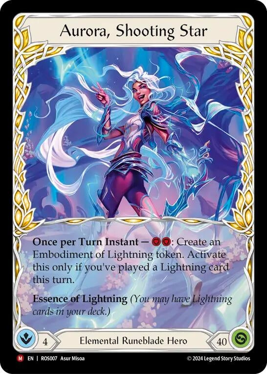 Aurora Shooting Star (7) [ROS] - Flesh and Blood TCG Single