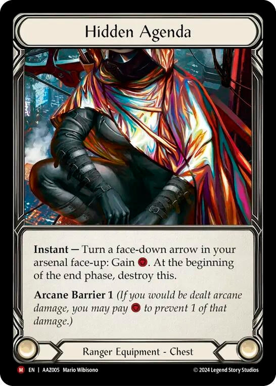 Hidden Agenda (5) [ADA] - Flesh and Blood TCG Single