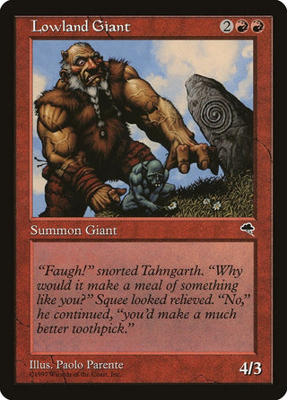 Lowland Giant (187) [TMP] - MTG Single