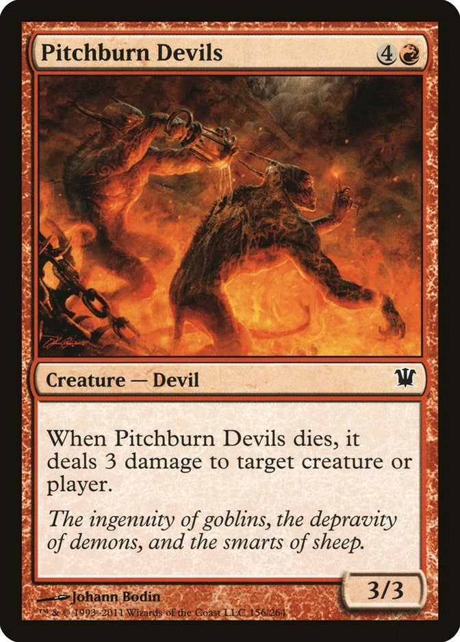 Pitchburn Devils (156) [ISD] - MTG Single