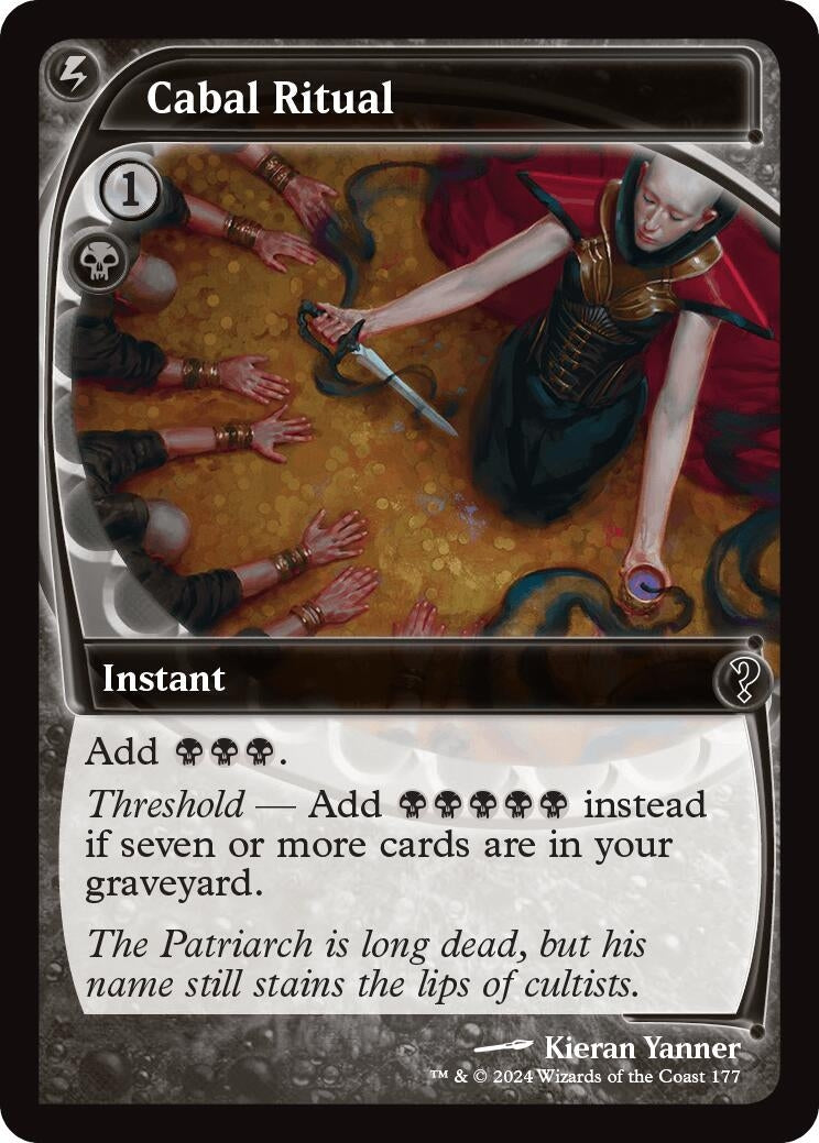 Cabal Ritual (Future Sight) (177) [MB2] - MTG Single