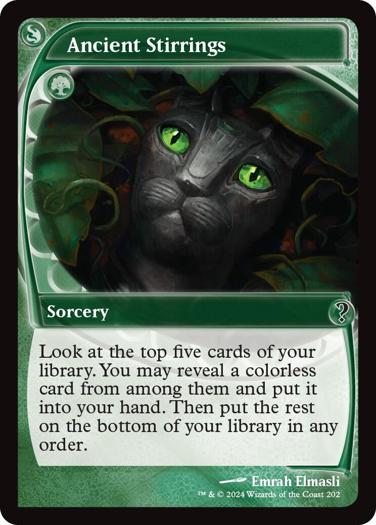 Ancient Stirrings (Future Sight) (202) [MB2] - MTG Single