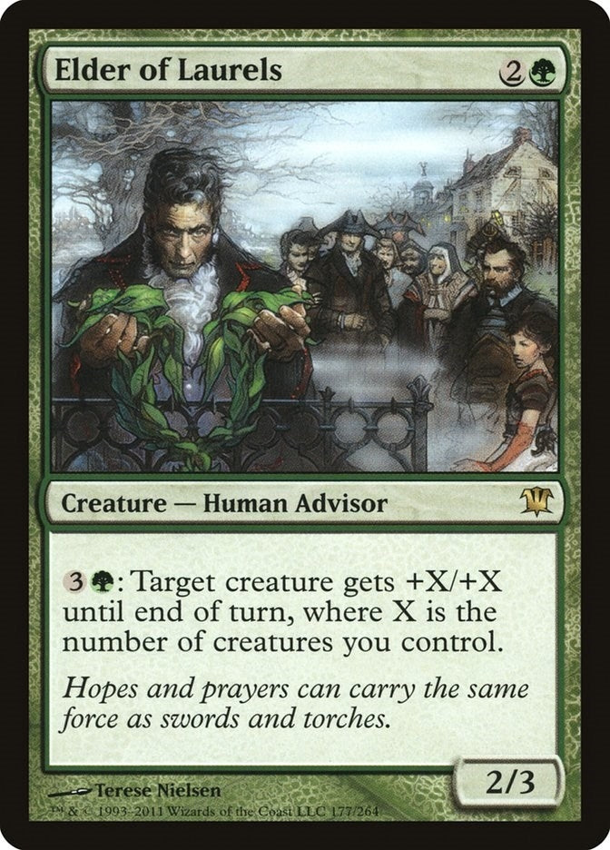 Elder of Laurels (177) [ISD] - MTG Single