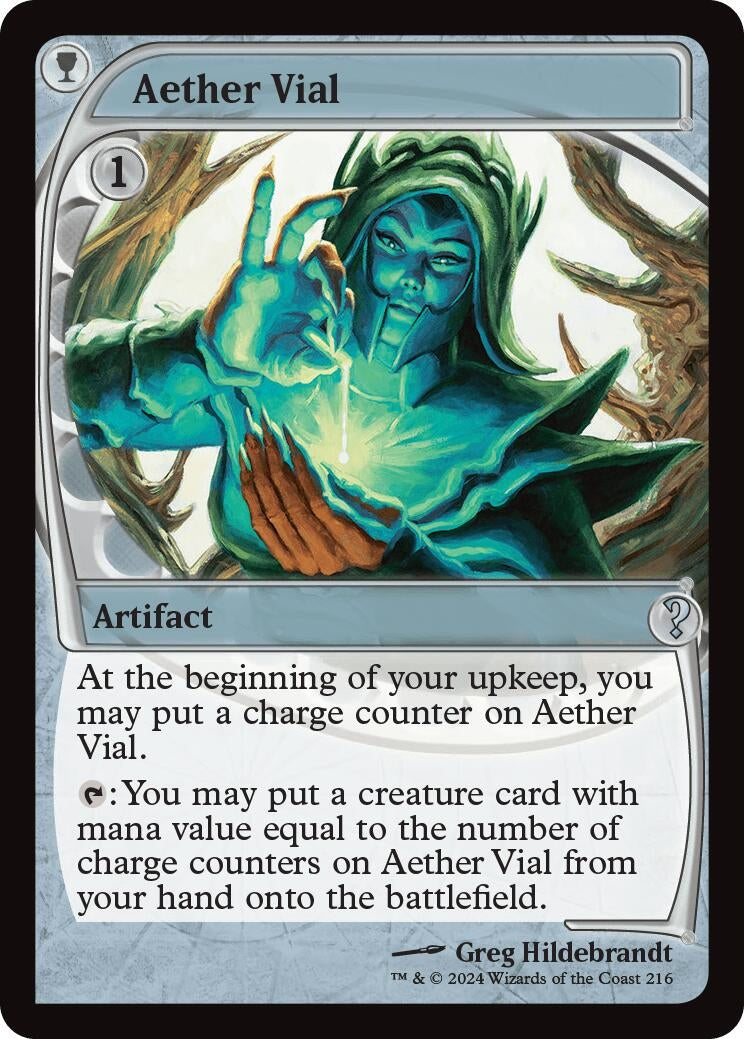 Aether Vial (Future Sight) (216) [MB2] - MTG Single