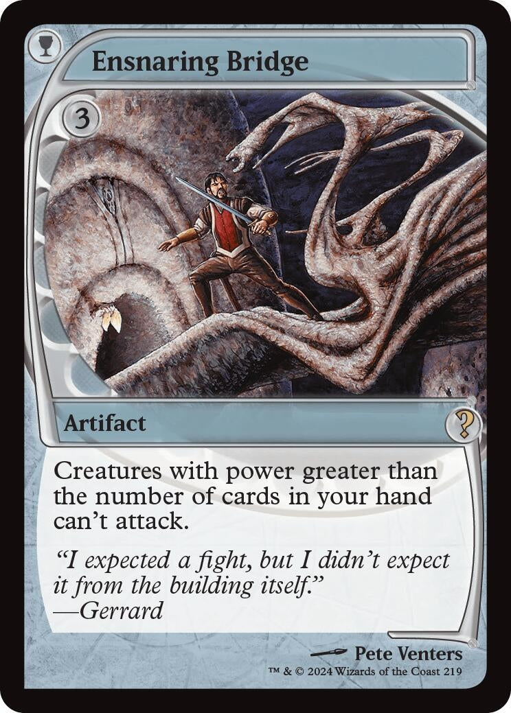 Ensnaring Bridge (Future Sight) (219) [MB2] - MTG Single