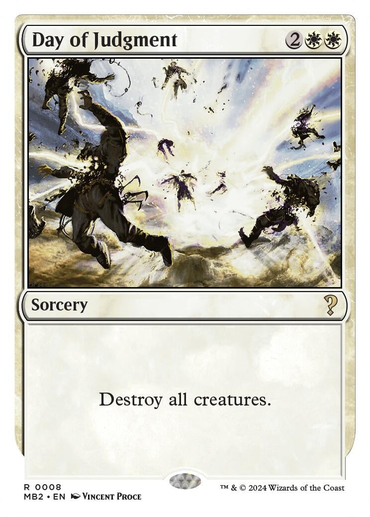 Day of Judgment (White Border) (8) [MB2] - MTG Single