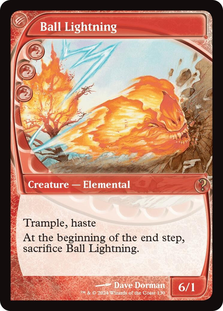 Ball Lightning (Future Sight) (130) [MB2] - MTG Single