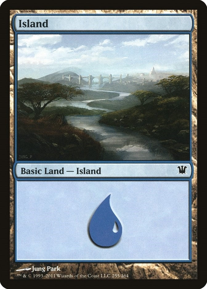 Island (255) (255) [ISD] - MTG Single