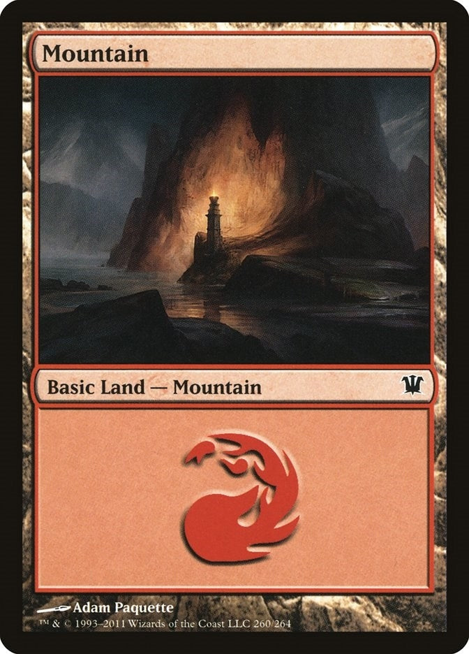 Mountain (260) (260) [ISD] - MTG Single
