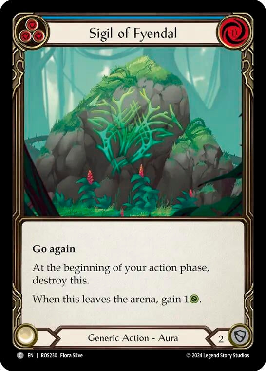 Sigil of Fyendal (230) [ROS] - Flesh and Blood TCG Single