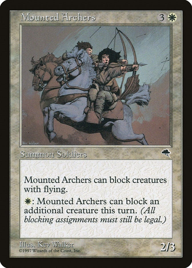 Mounted Archers (30) [TMP] - MTG Single