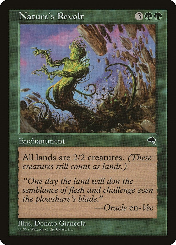 Nature’s Revolt (240) [TMP] - MTG Single
