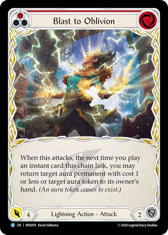 Blast to Oblivion (Red) (79) [ROS] - Flesh and Blood TCG Single