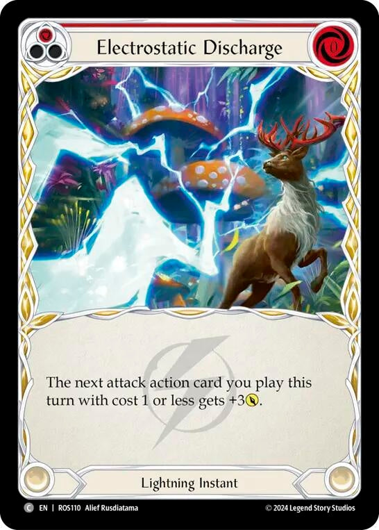 Electrostatic Discharge (Red) (110) [ROS] - Flesh and Blood TCG Single