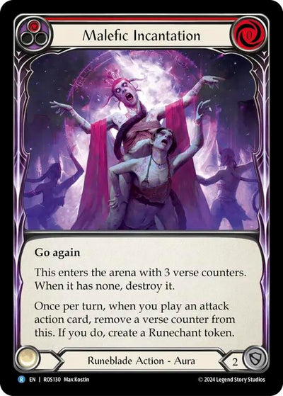 Malefic Incantation (Red) (130) [ROS]
