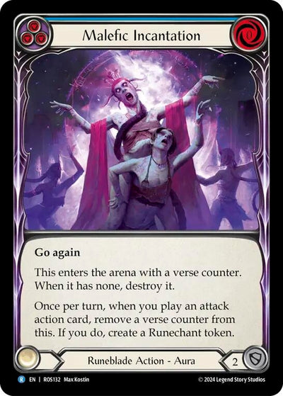Malefic Incantation (Blue) (132) [ROS]