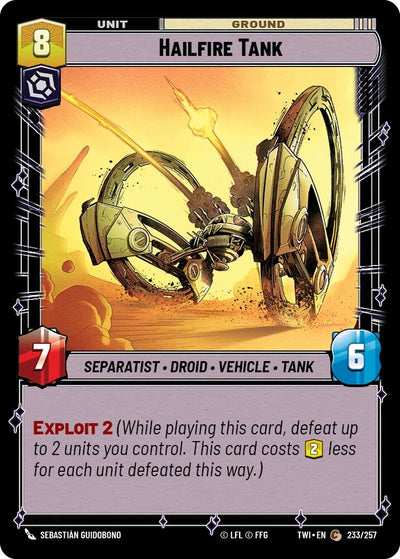 Hailfire Tank (233/257) (TWI)