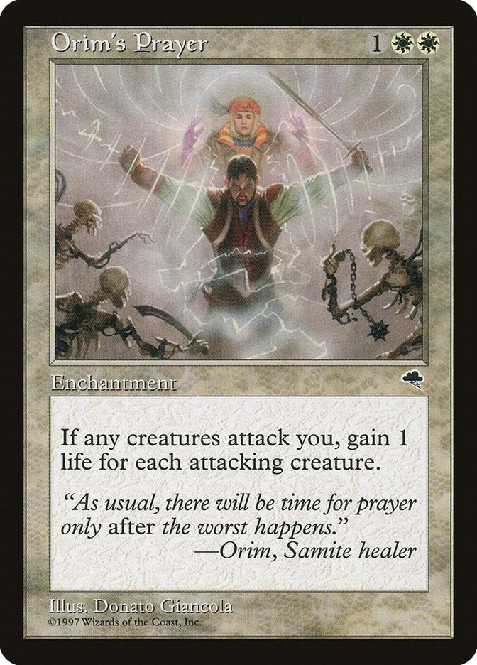 Orim’s Prayer (32) [TMP] - MTG Single
