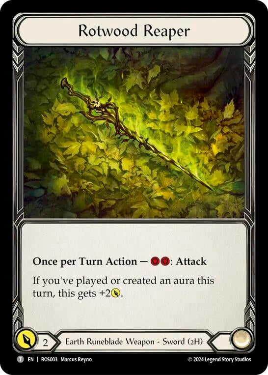 Rotwood Reaper (0) [ROS] - Flesh and Blood TCG Single