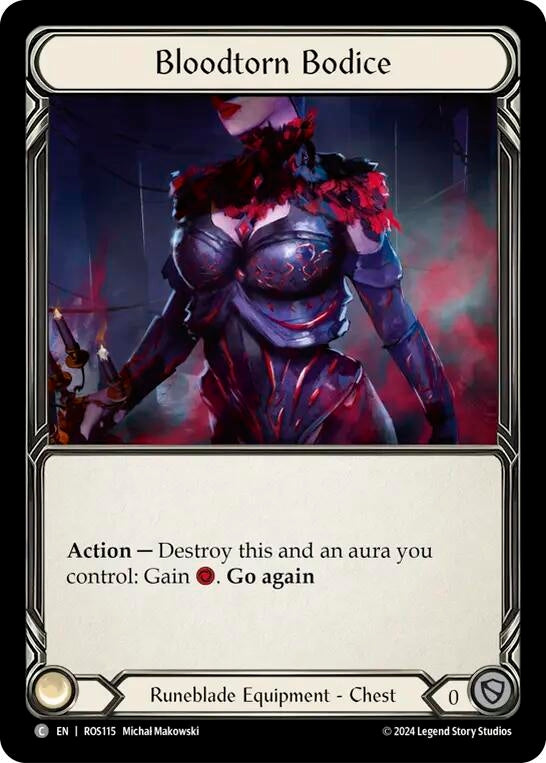 Bloodtorn Bodice (115) [ROS] - Flesh and Blood TCG Single
