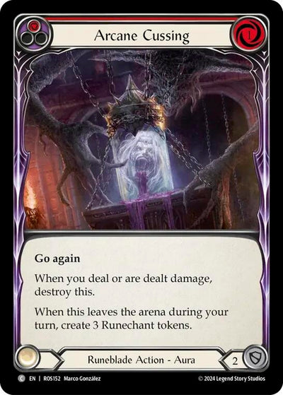 Arcane Cussing (Red) (152) [ROS]