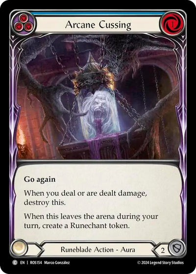 Arcane Cussing (Blue) (154) [ROS]
