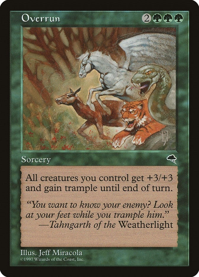 Overrun (243) [TMP] - MTG Single