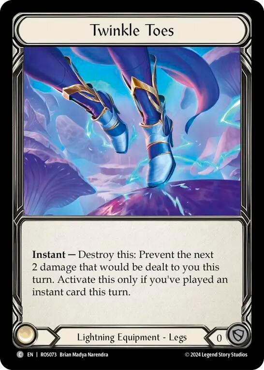 Twinkle Toes (73) [ROS] - Flesh and Blood TCG Single