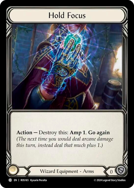 Hold Focus (165) [ROS] - Flesh and Blood TCG Single