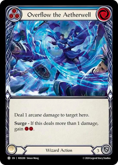Overflow the Aetherwell (Blue) (200) [ROS]