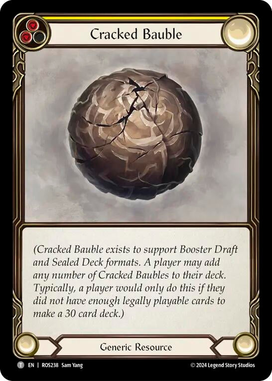 Cracked Bauble (0) [ROS] - Flesh and Blood TCG Single