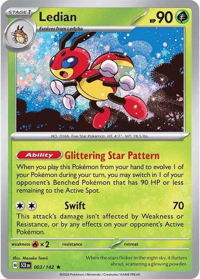 Ledian (003/142) (SV07: Stellar Crown)
